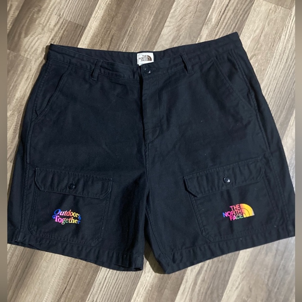 The North Face Valley Cargo Shorts Black Relaxed Size 38 Outdoors Together